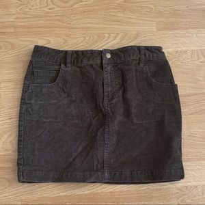 Urban Outfitters Cord Skirt